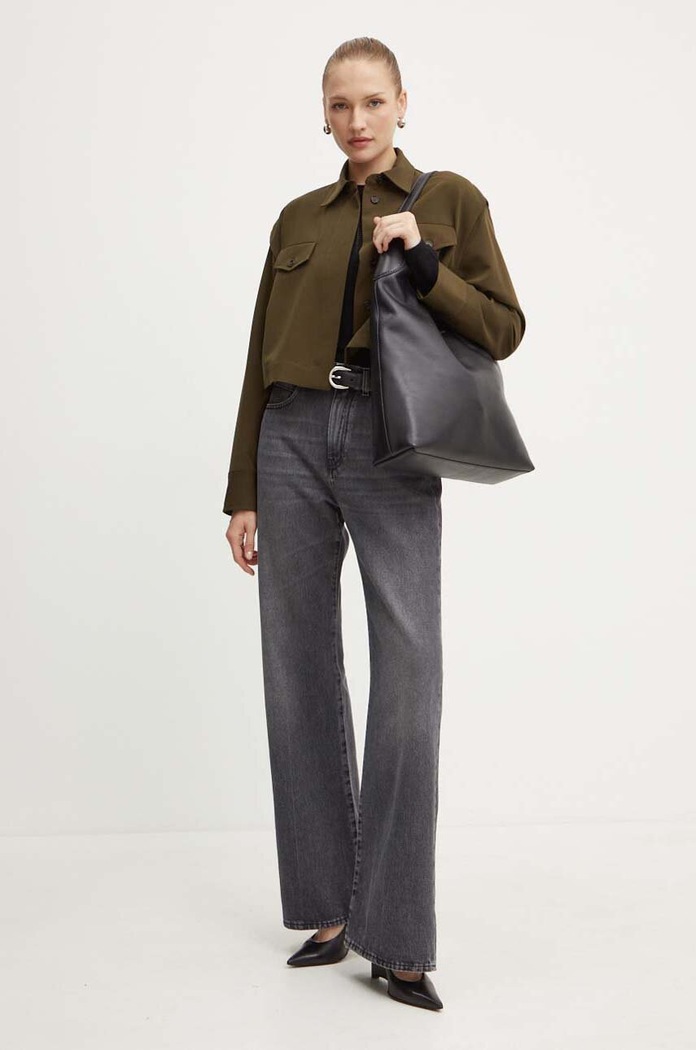 Pinko jeansy 101733.A24X zielony AW24