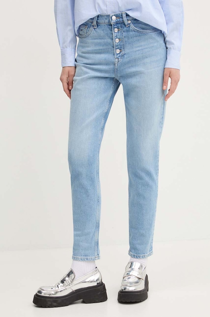 Tommy Jeans jeansy Planet friendly niebieski DW0DW19240
