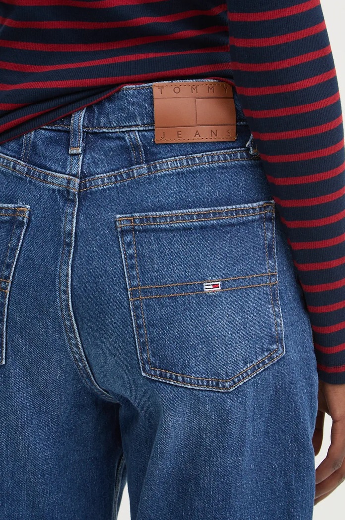 Τζιν παντελόνι Tommy Jeans DW0DW19244 σκούρο μπλε