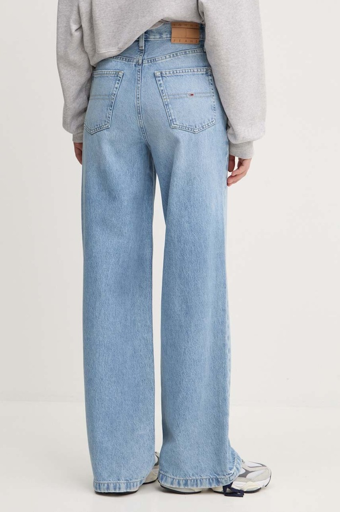 Odzież Tommy Jeans jeansy DW0DW19293 niebieski
