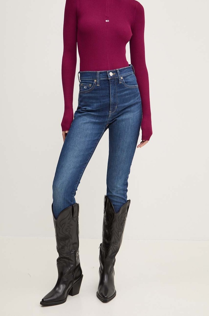 Tommy Jeans Jeansy granatowy DW0DW19258