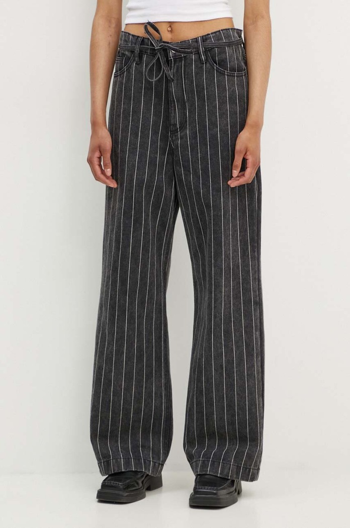 Džíny Day Birger et Mikkelsen Elijah - Denim Stripes DAY65243291 černá AW24