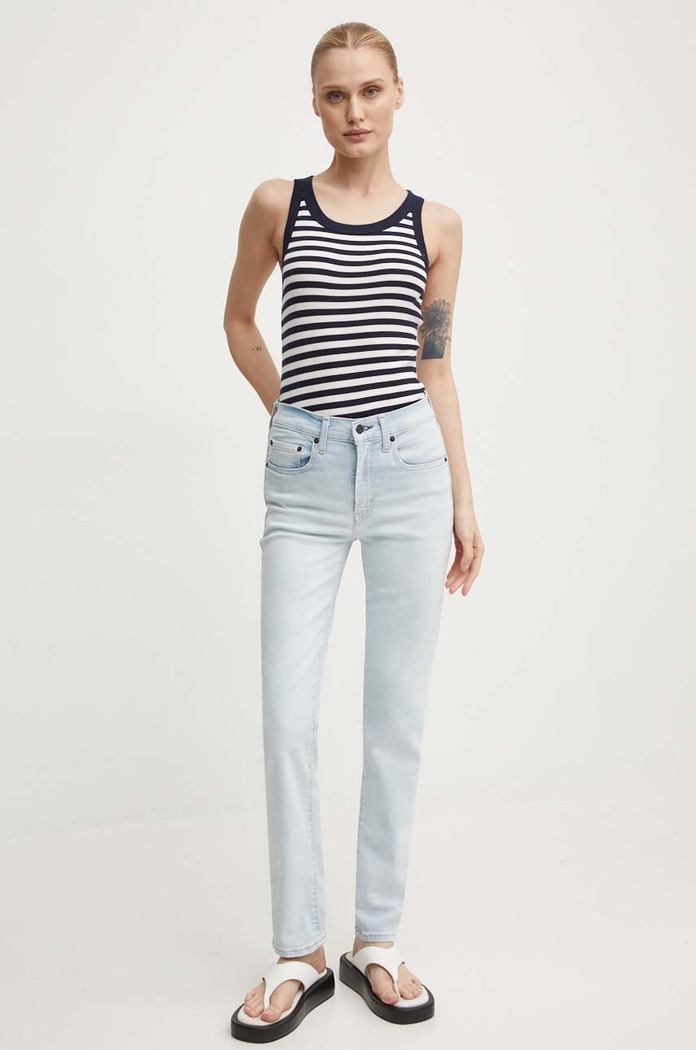 Rifle Levi's 724 HIGH RISE STRAIGHT 724 HIGH RISE STRAIGHT 18883 modrá AA00