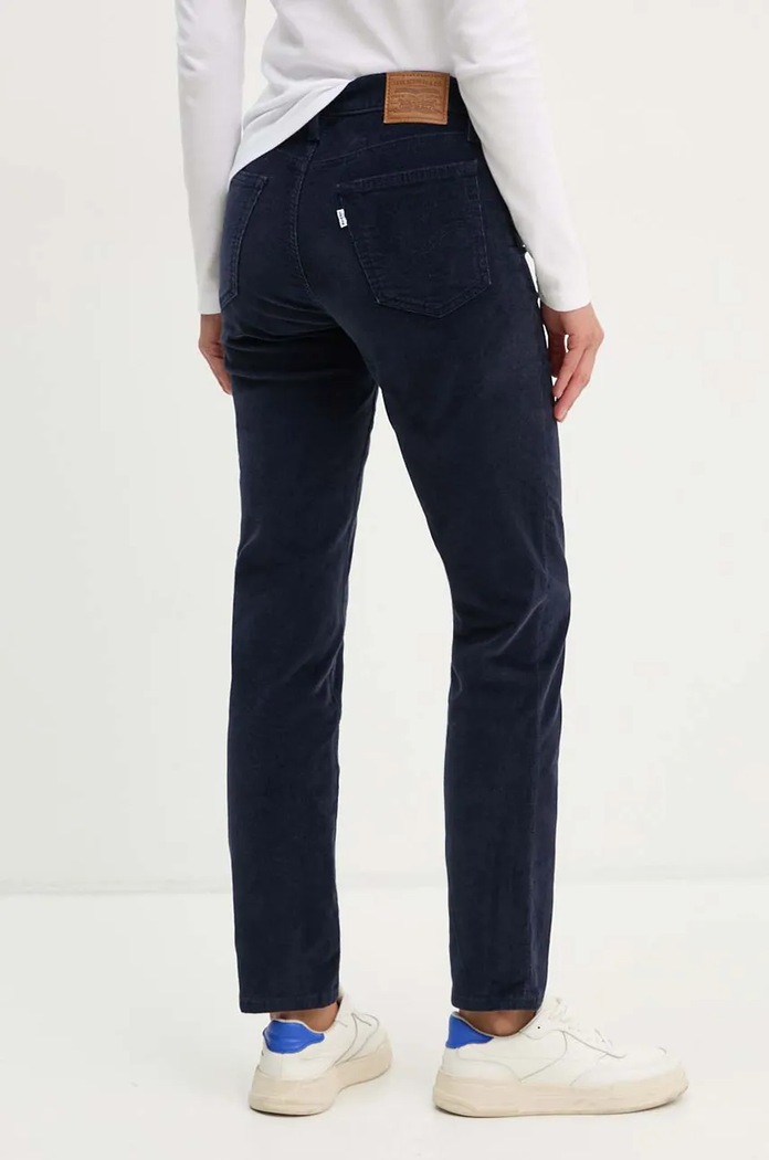 Oblečení Džíny Levi's 724 HIGH RISE STRAIGHT 18883 námořnická modř
