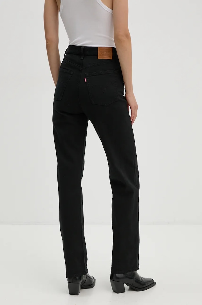 Oblečenie Rifle Levi's RIBCAGE FULL LENGTH RIBCAGE FULL LENGTH 79078 čierna