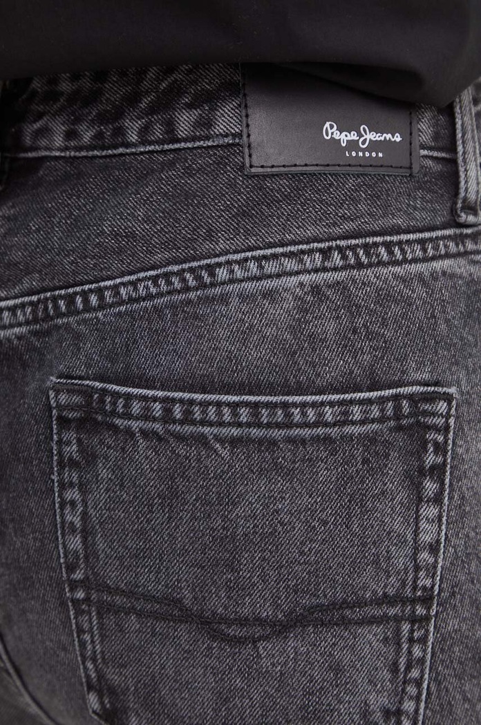 Džíny Pepe Jeans TAPERED JEANS HW černá PL204591XH7