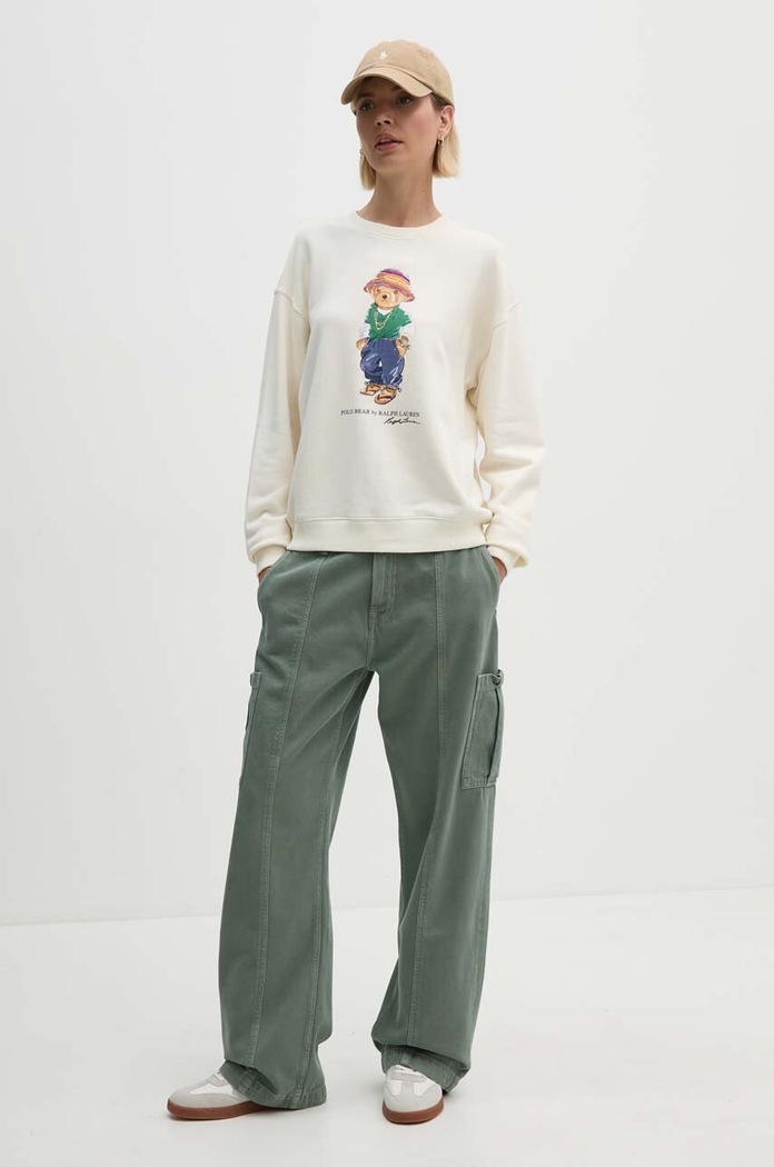 Rifle Pepe Jeans LOOSE ST JEANS HW CLR PL204726 zelená AW24