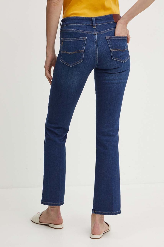 Oblečenie Rifle Pepe Jeans BOOTCUT LW PL204732DP6 tmavomodrá