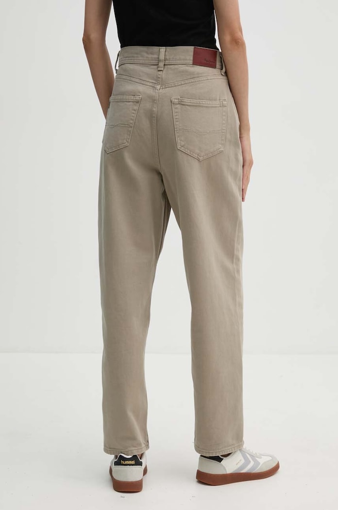 Oblačila Kavbojke Pepe Jeans BARREL JEANS UHW PL204739YH3 zelena