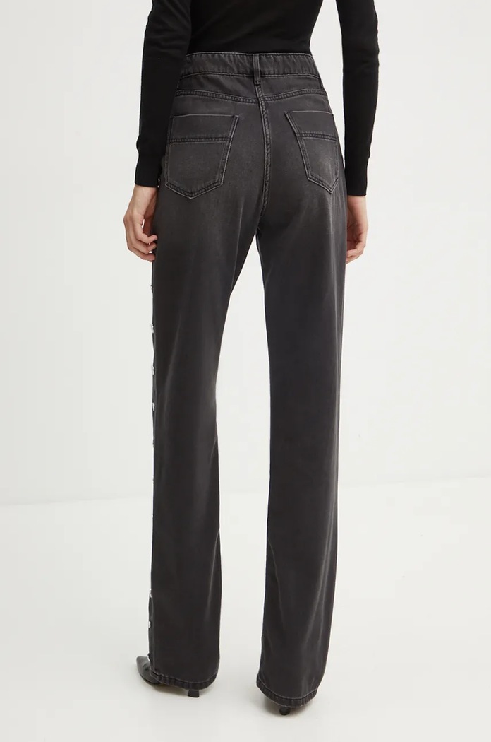 Ρούχα Elisabetta Franchi Τζιν παντελόνι Elisabetta Franchi PJ28N46E2 γκρί