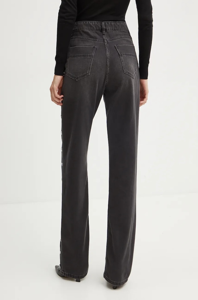 Ρούχα Elisabetta Franchi Τζιν παντελόνι Elisabetta Franchi PJ28N46E2 γκρί