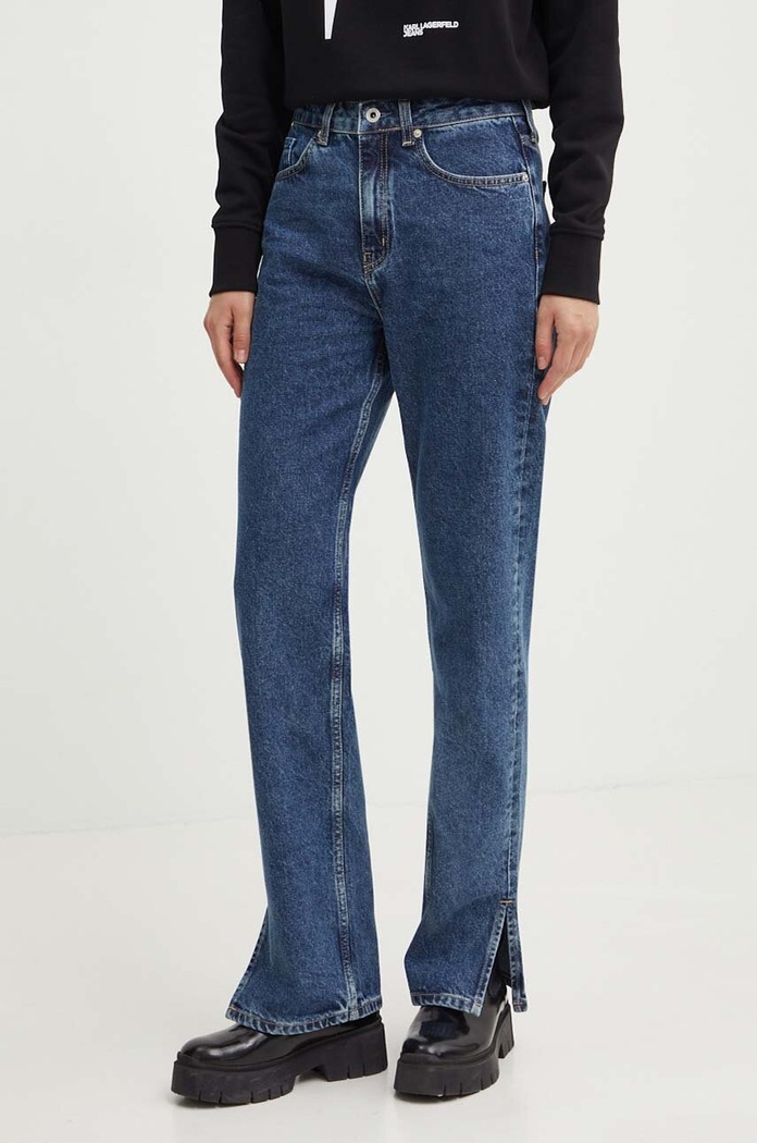 Džíny Karl Lagerfeld Jeans Planet friendly námořnická modř 245J1113