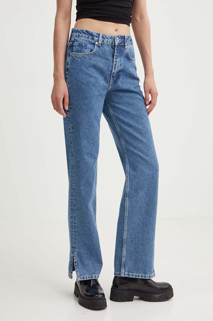 Džíny Karl Lagerfeld Jeans Planet friendly modrá 245J1115
