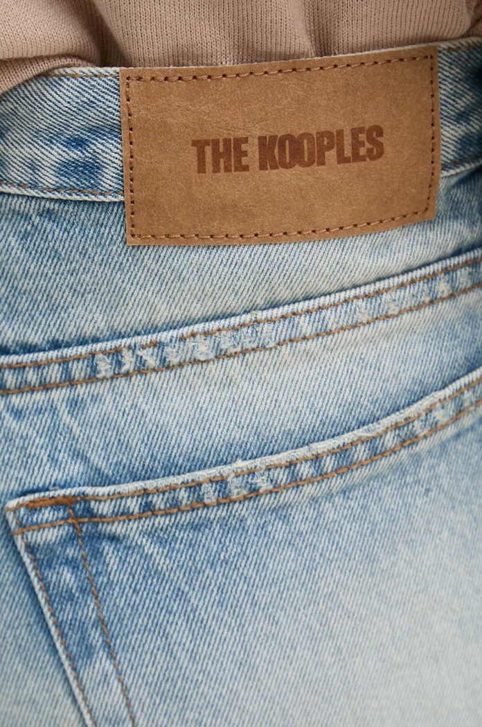 Džíny The Kooples modrá FJEA29003J