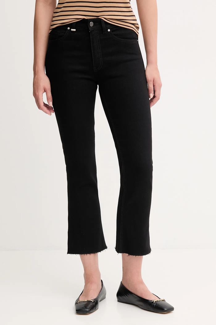 United Colors of Benetton Джинсы flare для женщин Planet friendly чёрный 4OTADE010