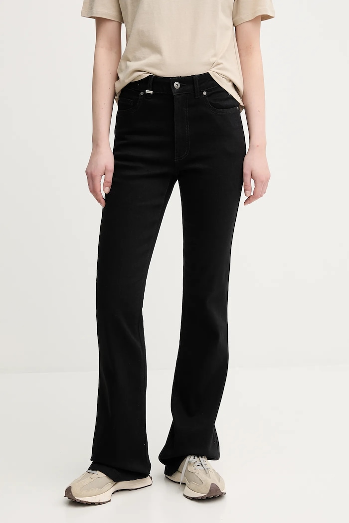 United Colors of Benetton jeansy Planet friendly czarny 4OTADE00F
