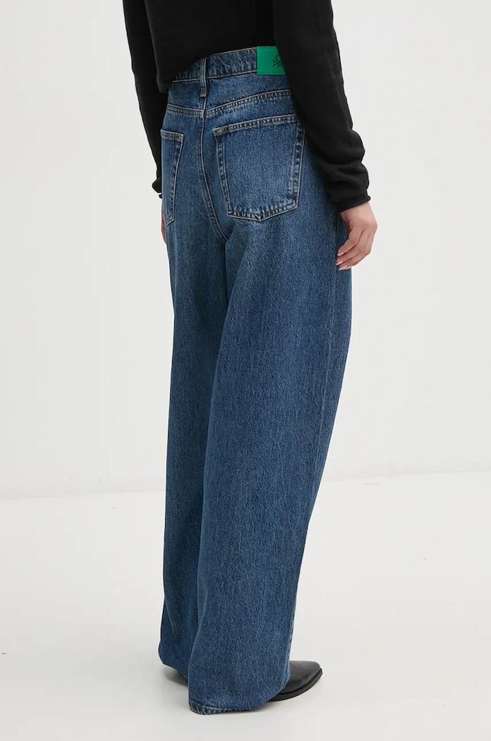 Îmbrăcăminte United Colors of Benetton jeansi 4W9KDE01X albastru