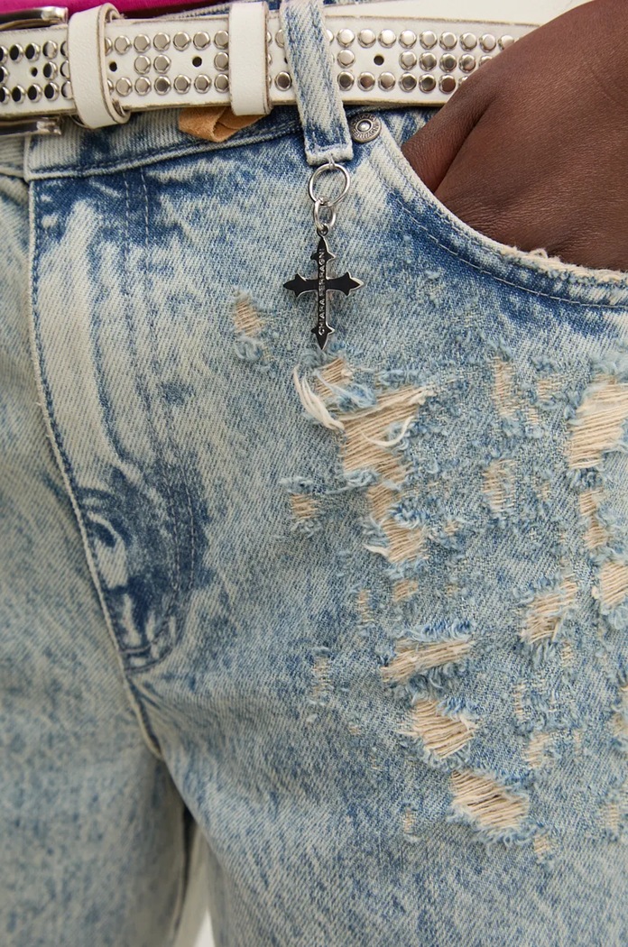 Chiara Ferragni jeans blu 77CBB5W0