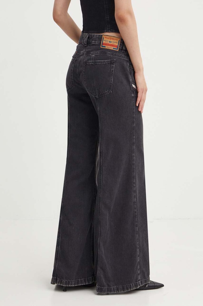 Diesel jeansy D-AKII Planet friendly czarny A12808.068HN