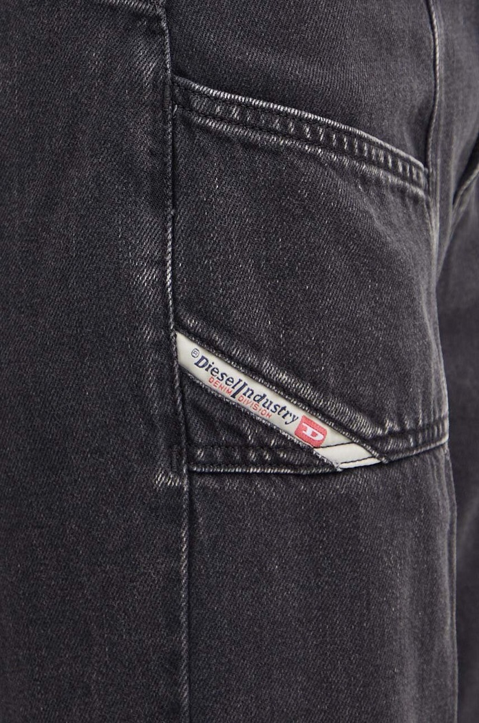 Diesel jeansy D-AKII czarny A12808.068HN