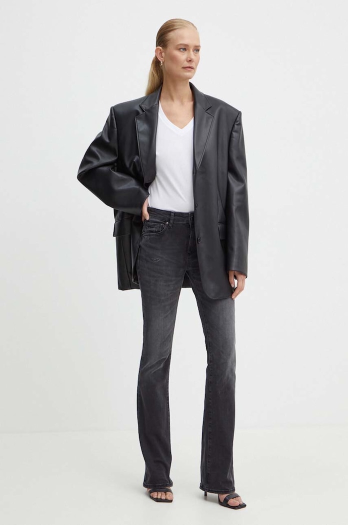 Armani Exchange jeansy 6DYJ65.Y18HZ czarny AW24