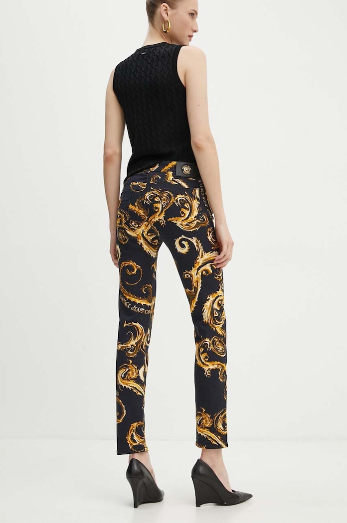 Odzież Versace Jeans Couture jeansy Melissa 77HAB5S0.ES118LO1 czarny