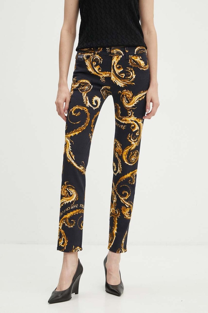 Versace Jeans Couture jeansy Melissa czarny 77HAB5S0.ES118LO1