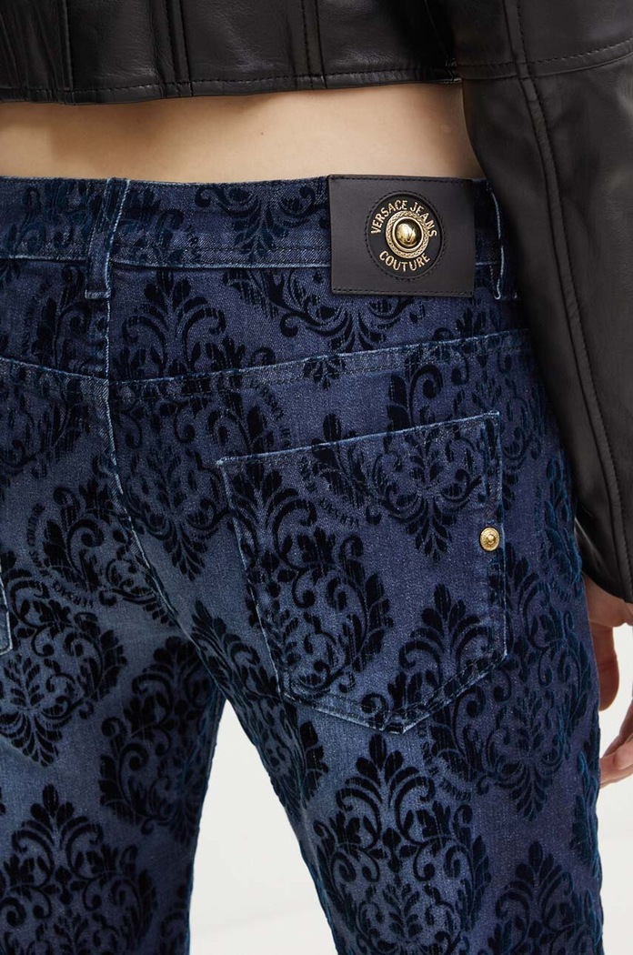 Džíny Versace Jeans Couture námořnická modř 77HAB513.DS014WO4