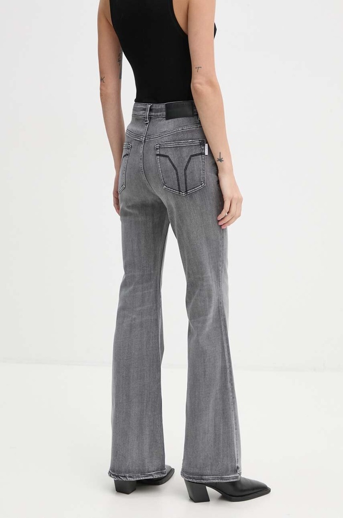 Odzież Miss Sixty jeansy 6L3JJ2850200 szary