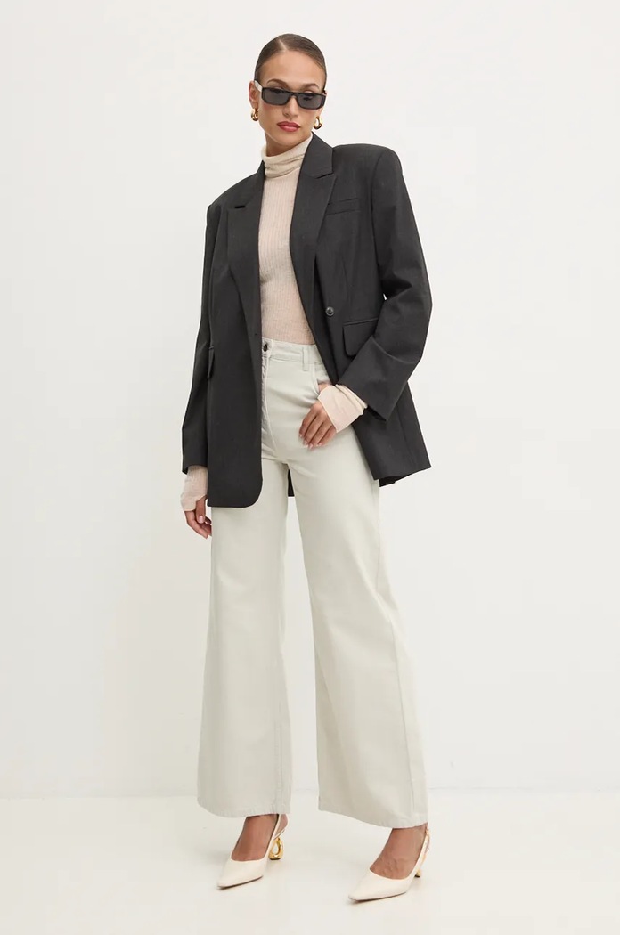 Patrizia Pepe Τζιν παντελόνι Patrizia Pepe 2P1640.D024 μπεζ AW24