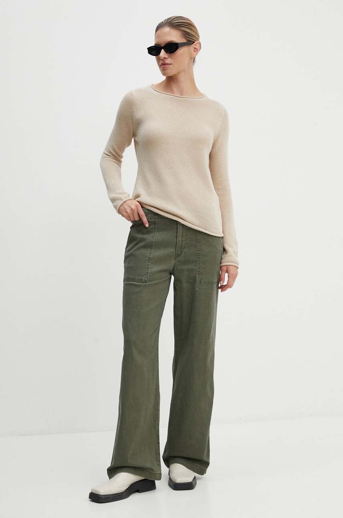 Kalhoty Levi's SURPLUS STRAIGHT A8693 zelená AW24