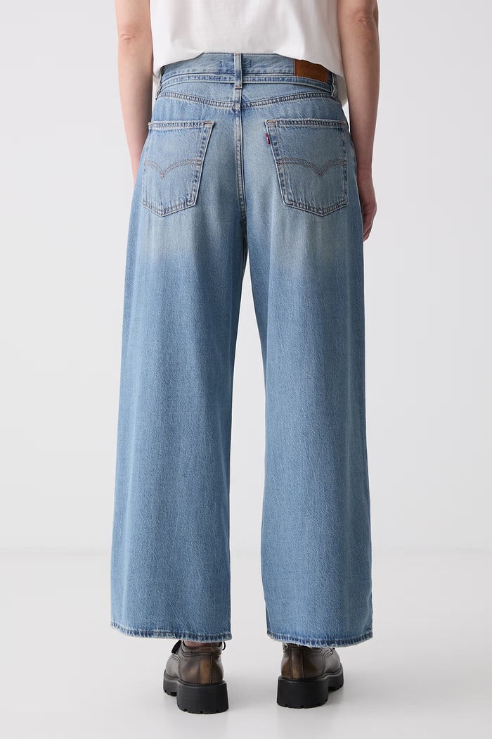 Odzież Levi's jeansy straight damskie XL STRAIGHT A8701 niebieski