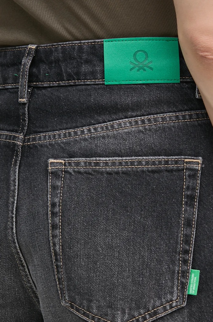 United Colors of Benetton farmer fekete 4W9KDE026