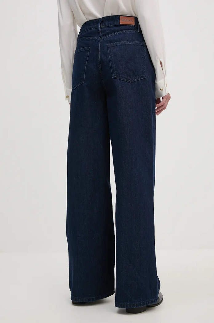 Odzież Barbour jeansy LTR0363 granatowy