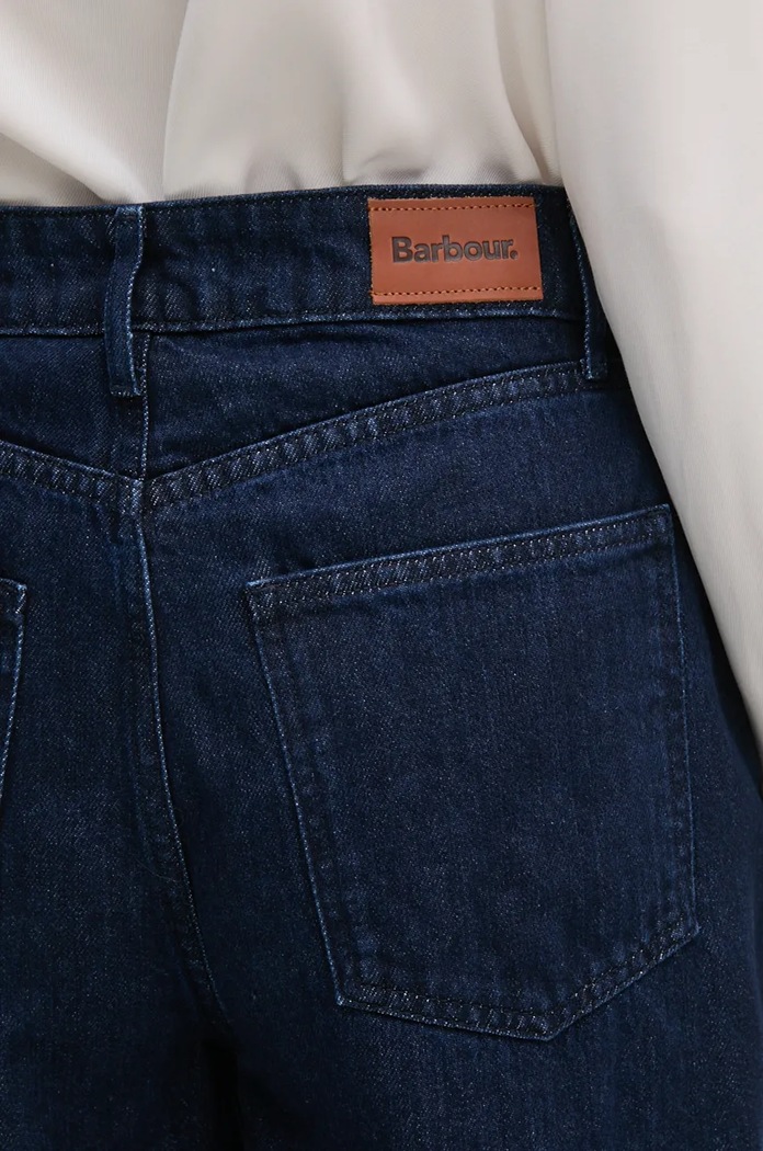 Barbour jeansy granatowy LTR0363