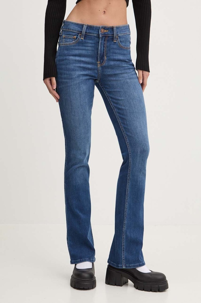 Τζιν παντελόνι Hollister Co. σκούρο μπλε KI355.4003.276