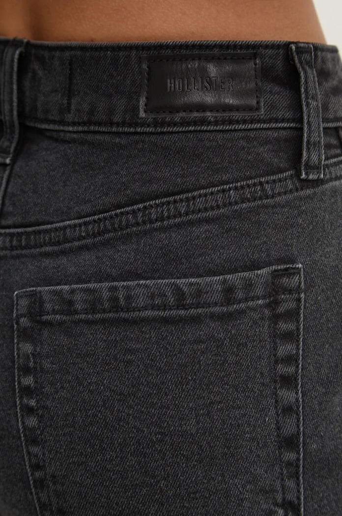Τζιν παντελόνι Hollister Co. μαύρο KI355.4380.977