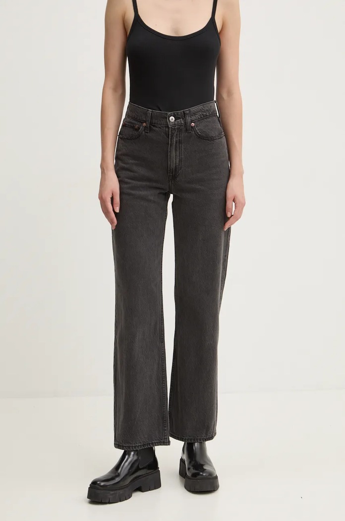 Abercrombie & Fitch jeansi negru KI155.4659.977