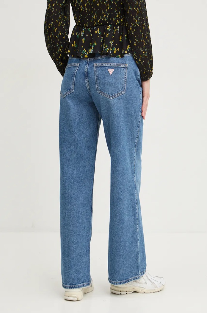 Odzież Guess Jeans jeansy W4BA0Y.D5CC4 niebieski