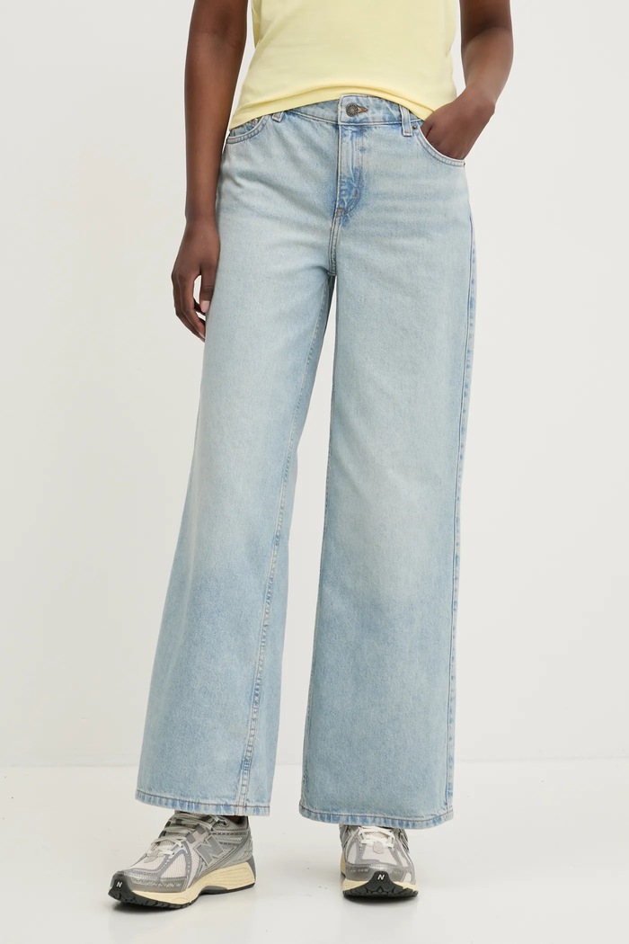 Rifle Guess Jeans Planet friendly modrá W4BA0Y.D5CCA