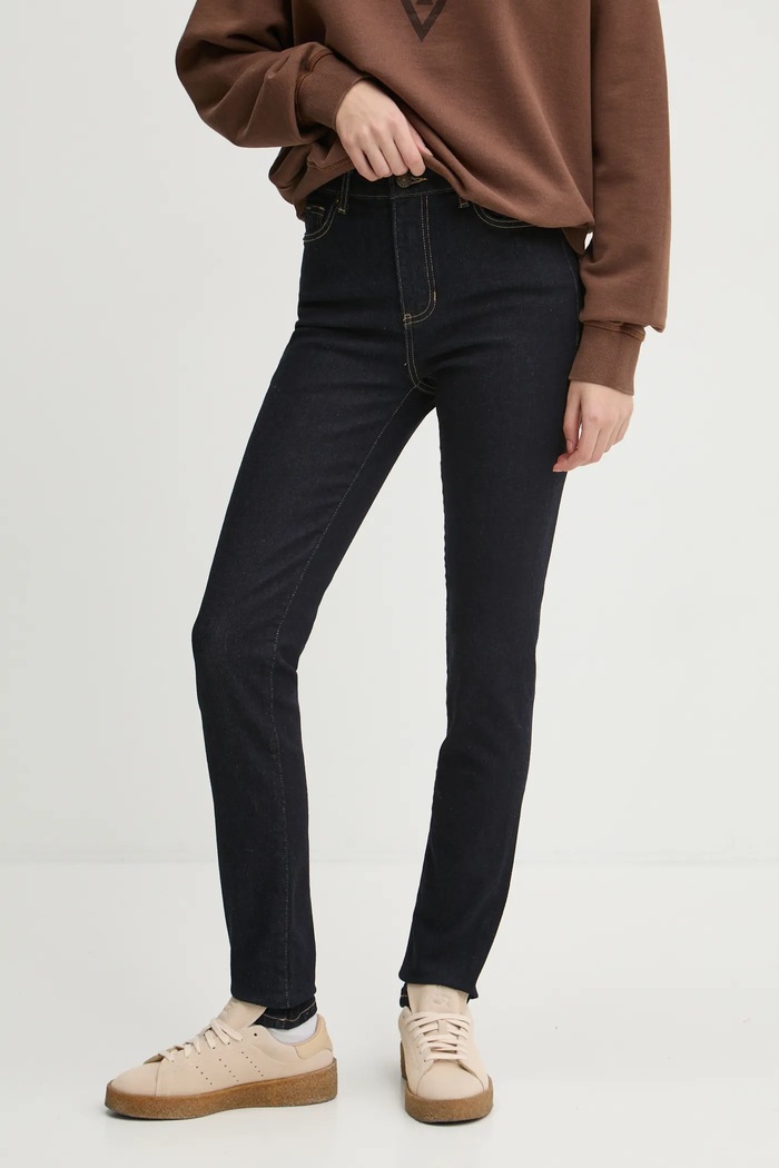 Rifle Guess Jeans tmavomodrá W4BA92.D5CB4