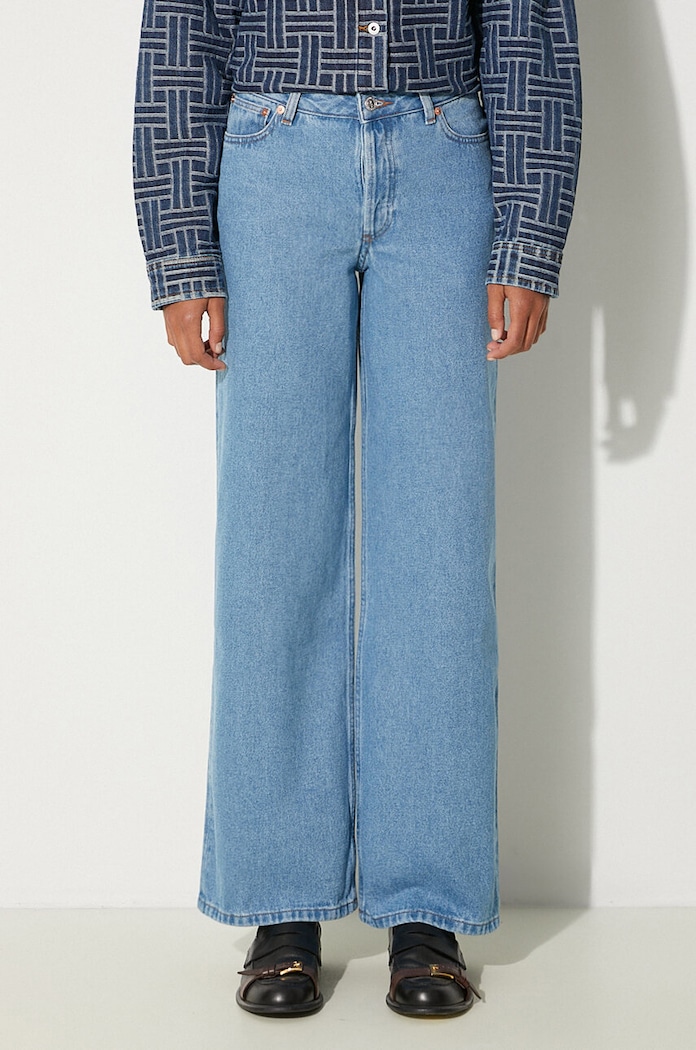 Traperice A.P.C. Jean Elisabeth plava COHCW.F09181.IAL