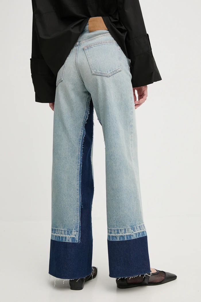 Odzież MM6 Maison Margiela jeansy S62LB0176.S30589 niebieski