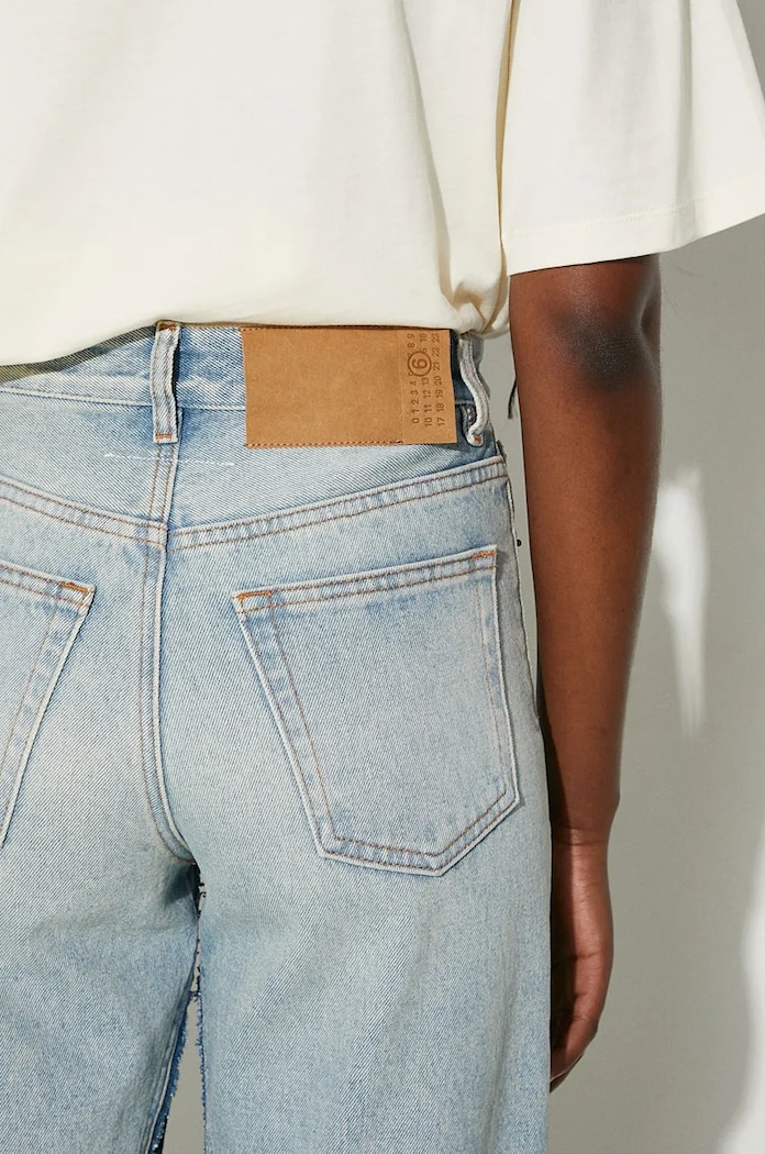 Džíny MM6 Maison Margiela modrá S62LB0176.S30589