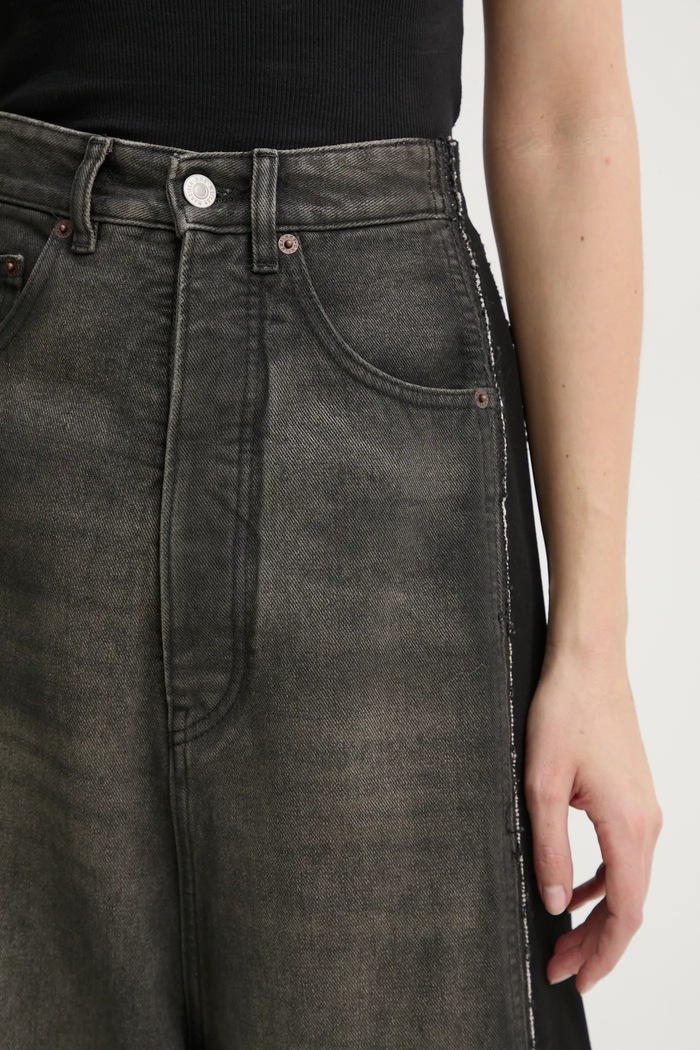 MM6 Maison Margiela jeansy S62LB0177.S30848 szary