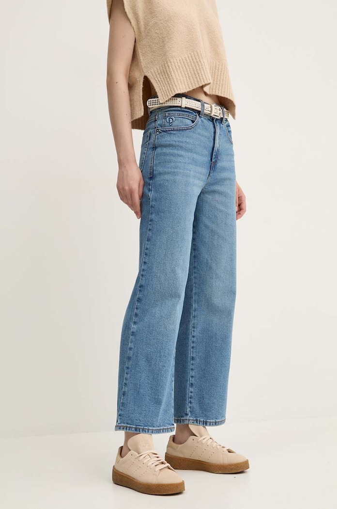 Desigual jeansy BERYL niebieski 24WWDD66