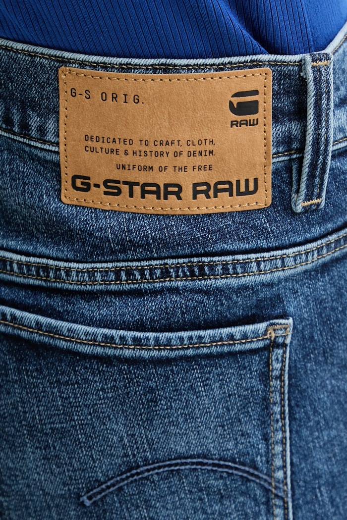 Джинси G-Star Strace Straight темно-синій D23951.C052