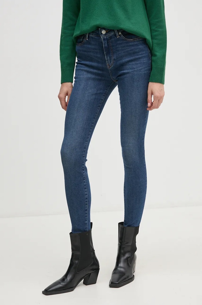 Džíny Tommy Hilfiger Planet friendly modrá WW0WW44114