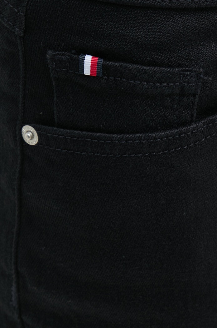 Τζιν παντελόνι Tommy Hilfiger μαύρο WW0WW44116