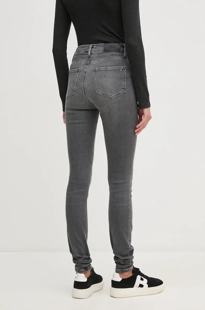 Oblečení Džíny Tommy Hilfiger WW0WW44117 šedá